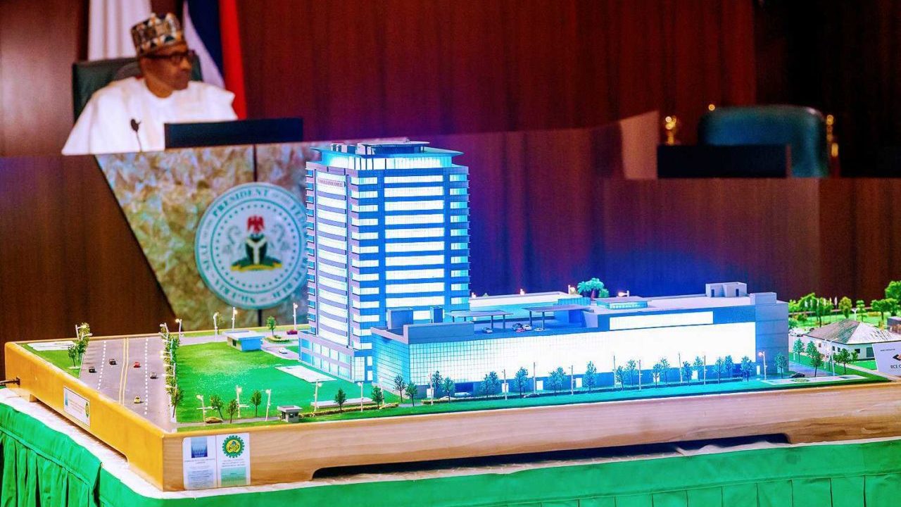 PRESIDENT MUHAMMADU BUHARI COMMISSIONS 17-STOREY NCDMB TOWER