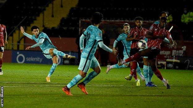 Liverpool 7-2 Carabao Cup win over Lincoln