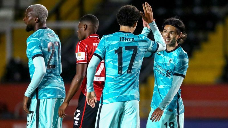 Liverpool 7-2 Carabao Cup win over Lincoln