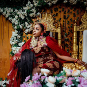 Photographs from the traditional marriage of Jidekene Achufusi