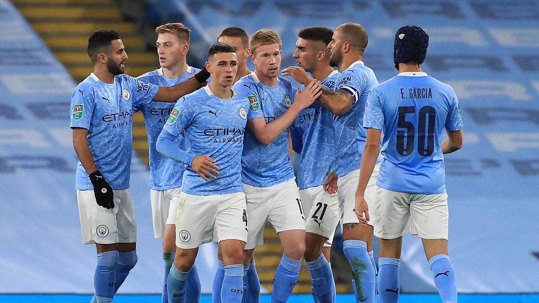 Late Phil Foden goal sees Manchester City past Bournemouth in EFL Cup