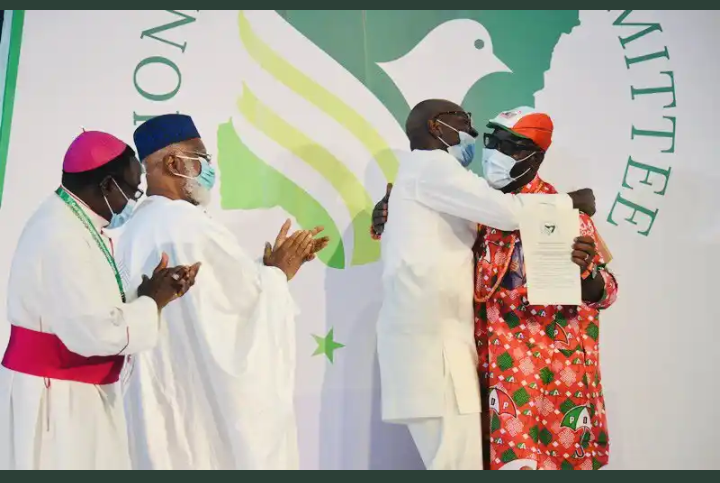 Edo 2020: Ize-Iyamu, Obaseki sign Peace Pact