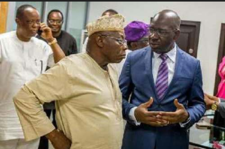 Obasanjo to Obaseki: be magnanimous in victory