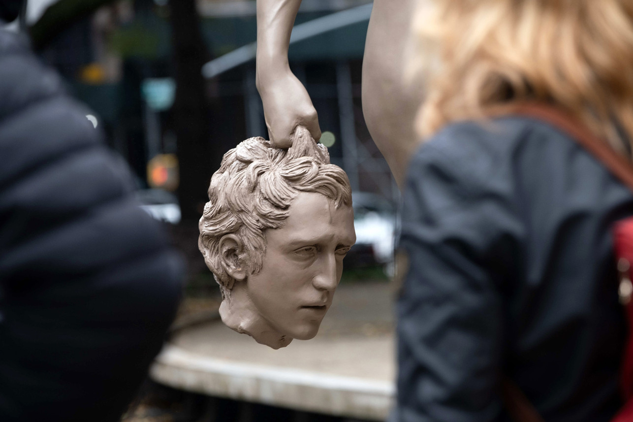 Recently uncovered Medusa sculpture in Manhattan sends #MeToo message