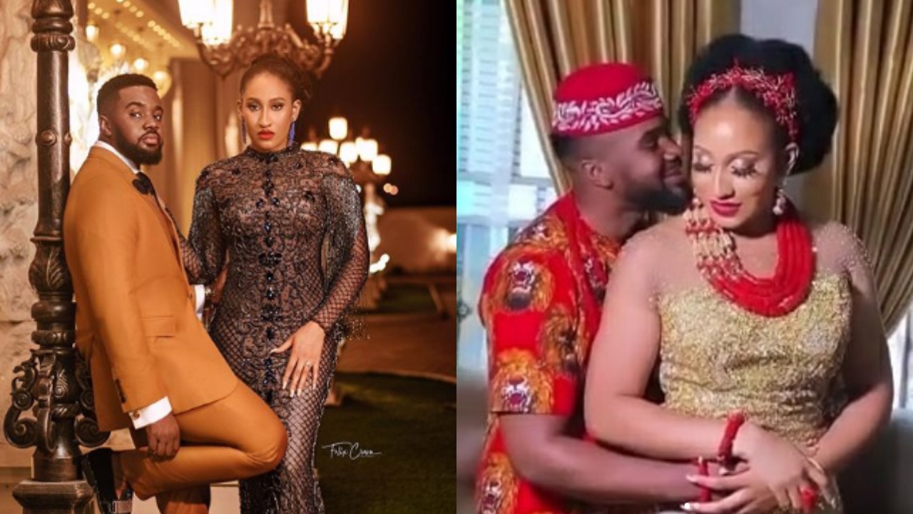 Photos and videos from actor Williams Uchemba's traditional marriage