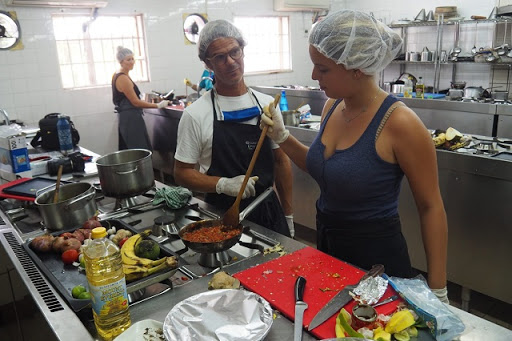 Cook & Share recipe book is a mixture of food cultures from a Seychellois in Switzerland