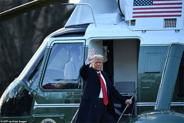 Trump Leaves Behind Letter For Biden At White House