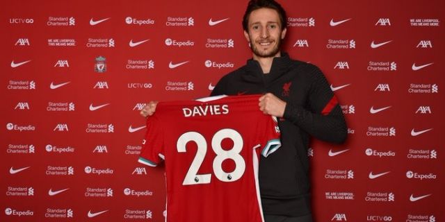 Liverpool signing Ben Davies shirt number confirmed