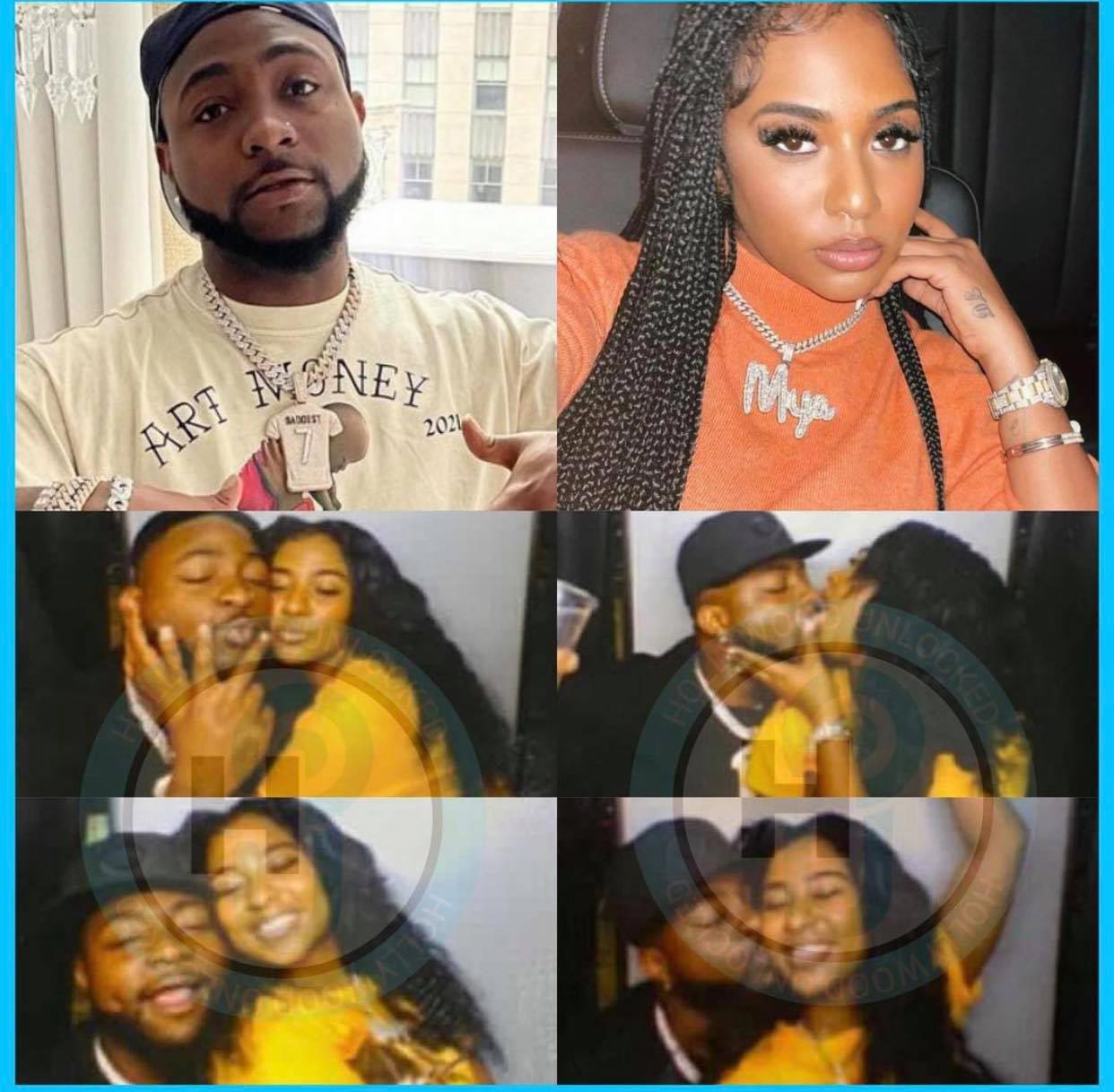 Reactions over viral picture of Chioma’s Davido kissing American ‘girlfriend’