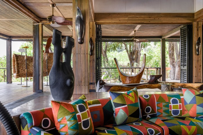 African art and design celebrated at the Xigera Safari Lodge