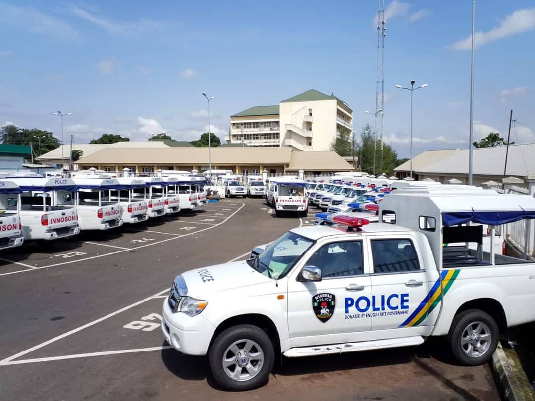 Gov. Ugwuanyi Replaces Innoson Patrol Van Stolen By Unknown Gunmen