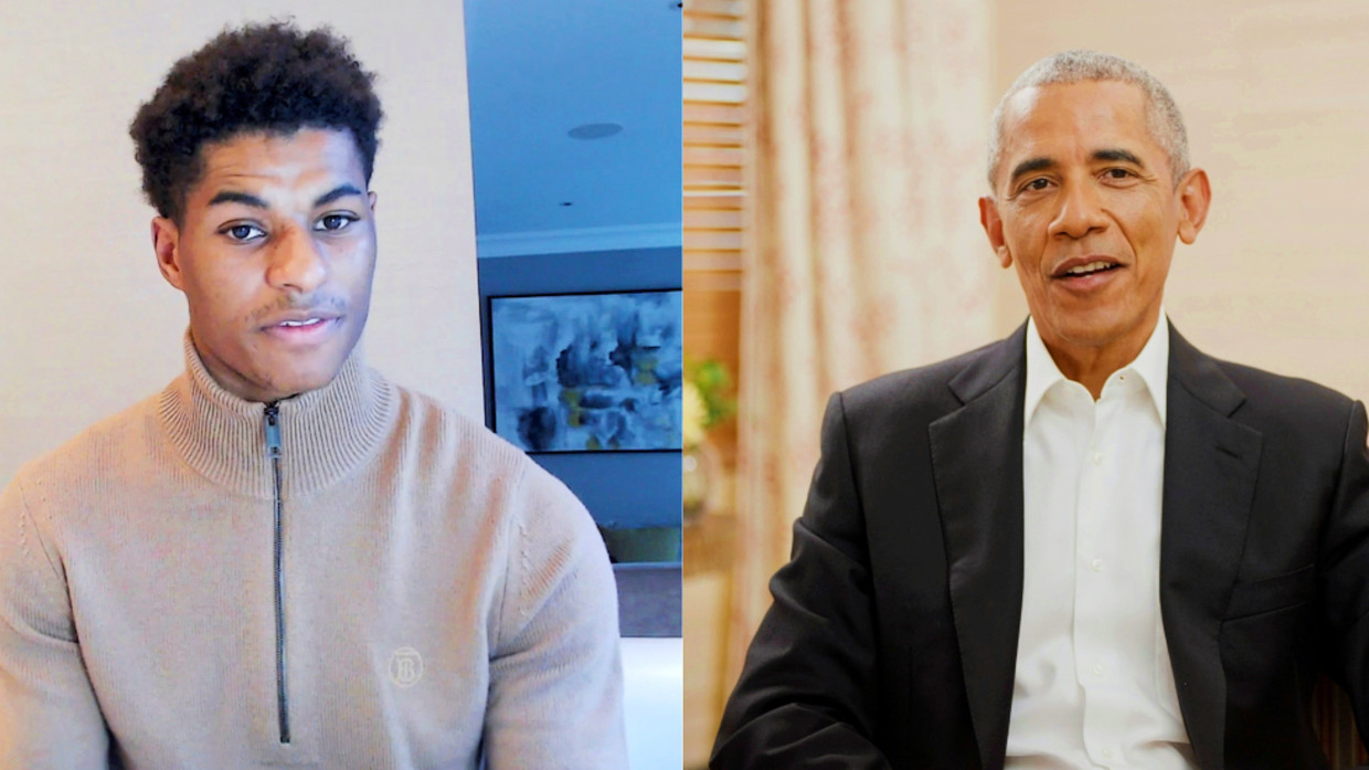 “I want young people to see my journey”: Obama to Rashford’s Zoom | Marcus Rashford (Marcus Rashford)
