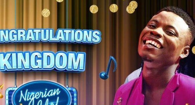 Kingdom Wins Nigerian Idol Season 6, Clinches N50m Worth Of Gifts