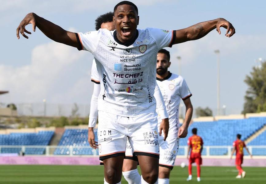 Nigerian exports : Onuachu spot-on for Genk , Al-Shabab's Ighalo nets brace