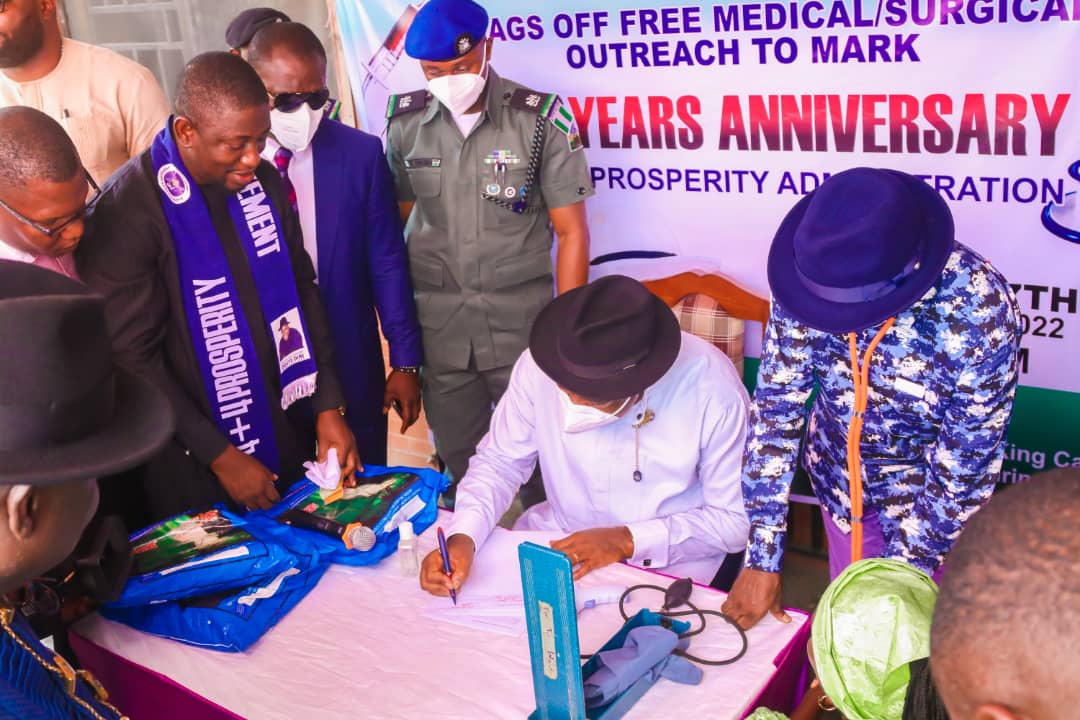 Bayelsa Govt Flags-off 2nd Anniversary Activities With Medical Outreach