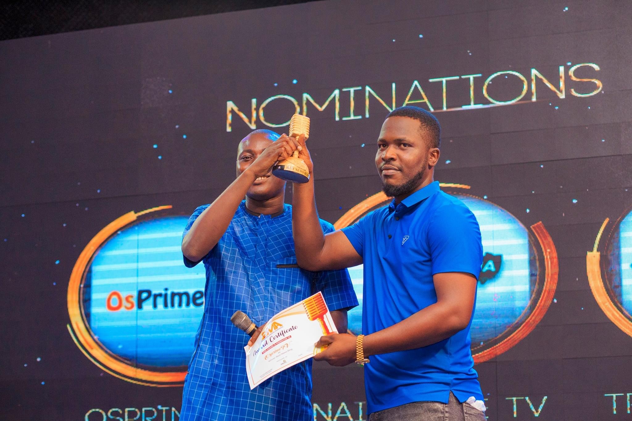BAYELSA MEDIA AWARDS ’22: OSPrimeTv Wins Best News Blog - Photos