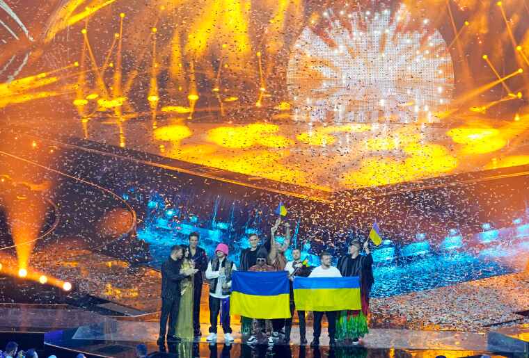 Ukraine crowned winners of Eurovision Song Contest