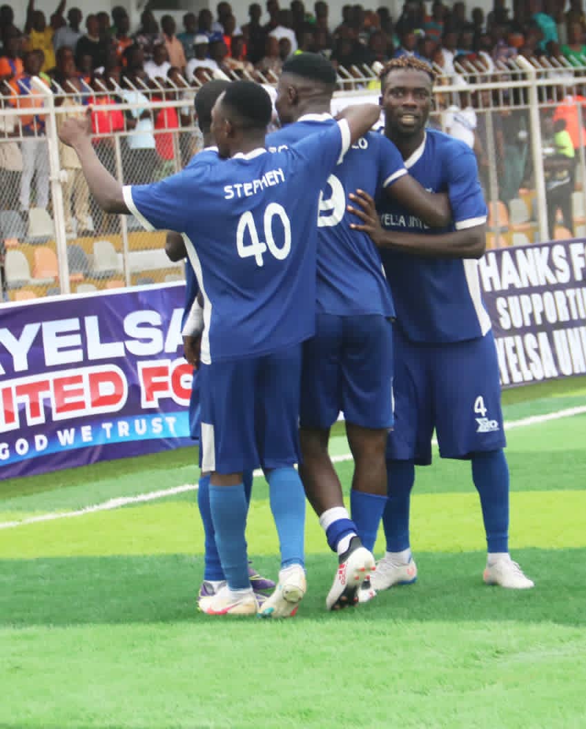 MONIMICHELLE CONGRATULATES BAYELSA UNITED ON PROMOTION TO NPFL, PROMISES TECHNICAL SUPPORT FOR COACH TEIBOWEI'S TEAM.