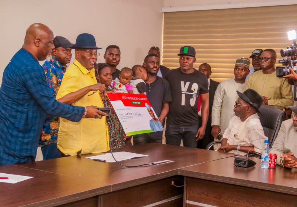 Atiku donates N55m to Bayelsa flood victims, canvasses critical infrastructure