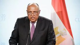 Climate action must not be derailed by conflict and crisis, warns Egypt's foreign minister