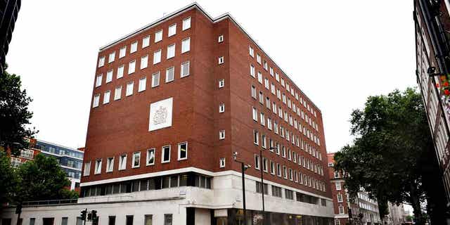 Mohammad Farooq faces charges of preparing an act of terrorism and possessing an explosive for bringing a home-made bomb into a hospital and planning to attack an air force base. Farooq appeared by video link at the Westminster Magistrates' court, above, in London, England. His next hearing will take place on Feb. 3, 2023.