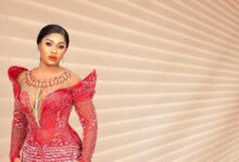 ICYMI: Check Out Olivia Chioma Okoro’s Bold Red Look for The #BBTitans Opening Night