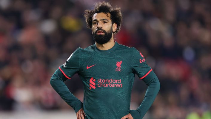 Mohamed Salah has struggled for goals this season