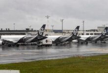 The national carrier said some international routes would continue operating.