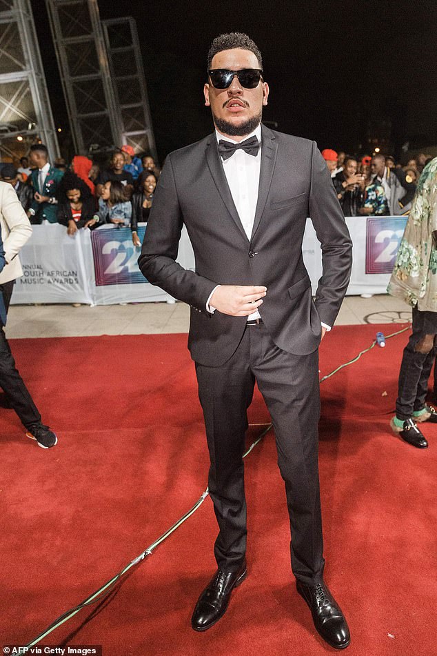 The 35-year-old rapper won multiple South African awards, was nominated several times for a Black Entertainment Television (BET) Award in the United States, and was once nominated for an MTV Europe Music Award