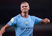 Arsenal 1-3 Manchester City: Haaland fires champions to league summit