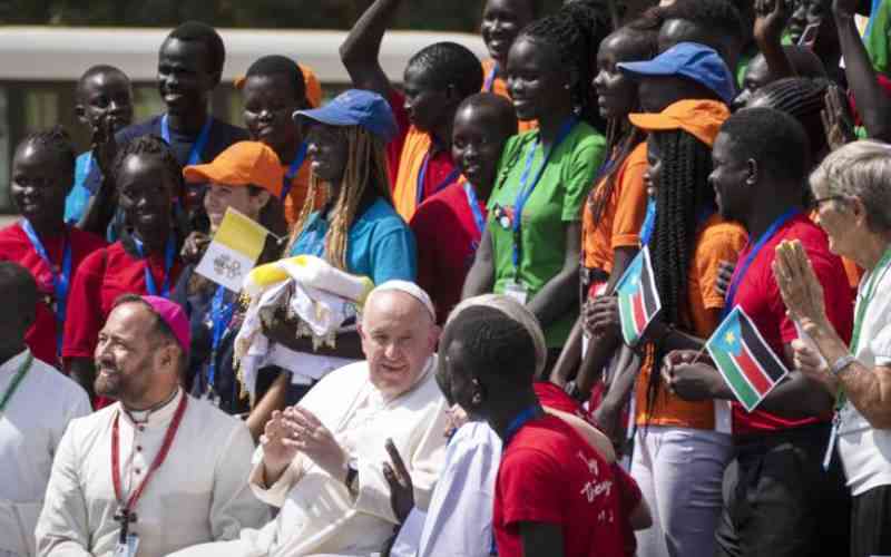 Pope Encourages South Sudanese, Will Raise Plight of Women