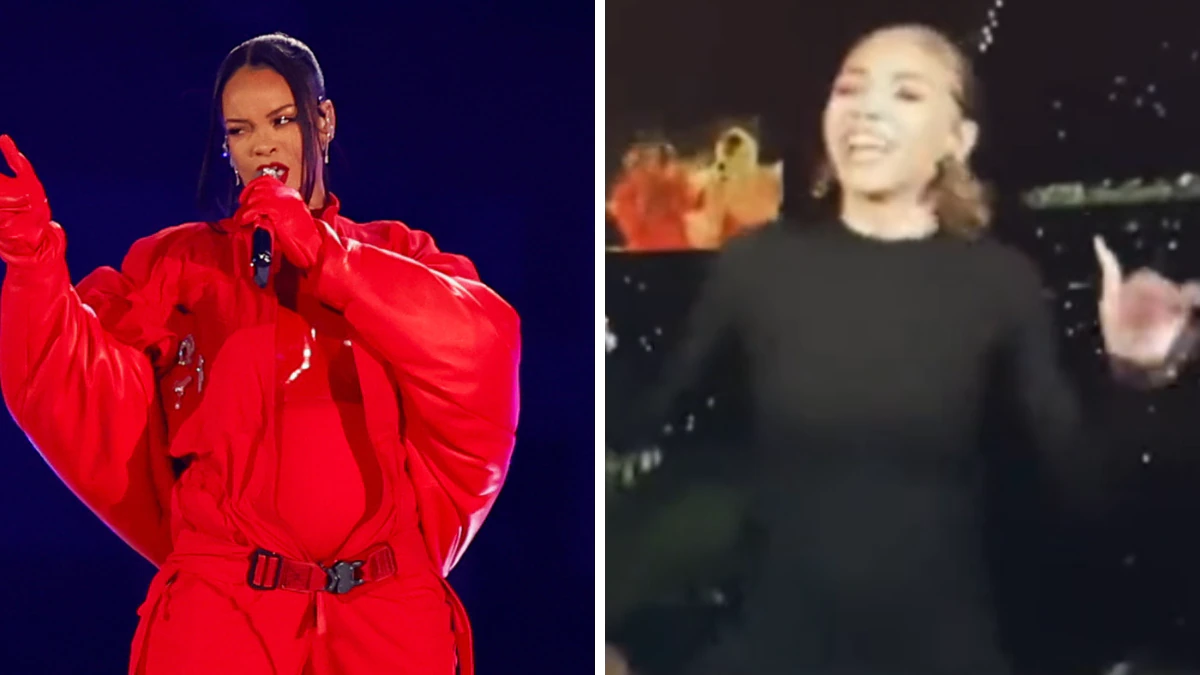 Sign language interpreter Justina Miles goes viral during Rihanna's Super Bowl halftime performance