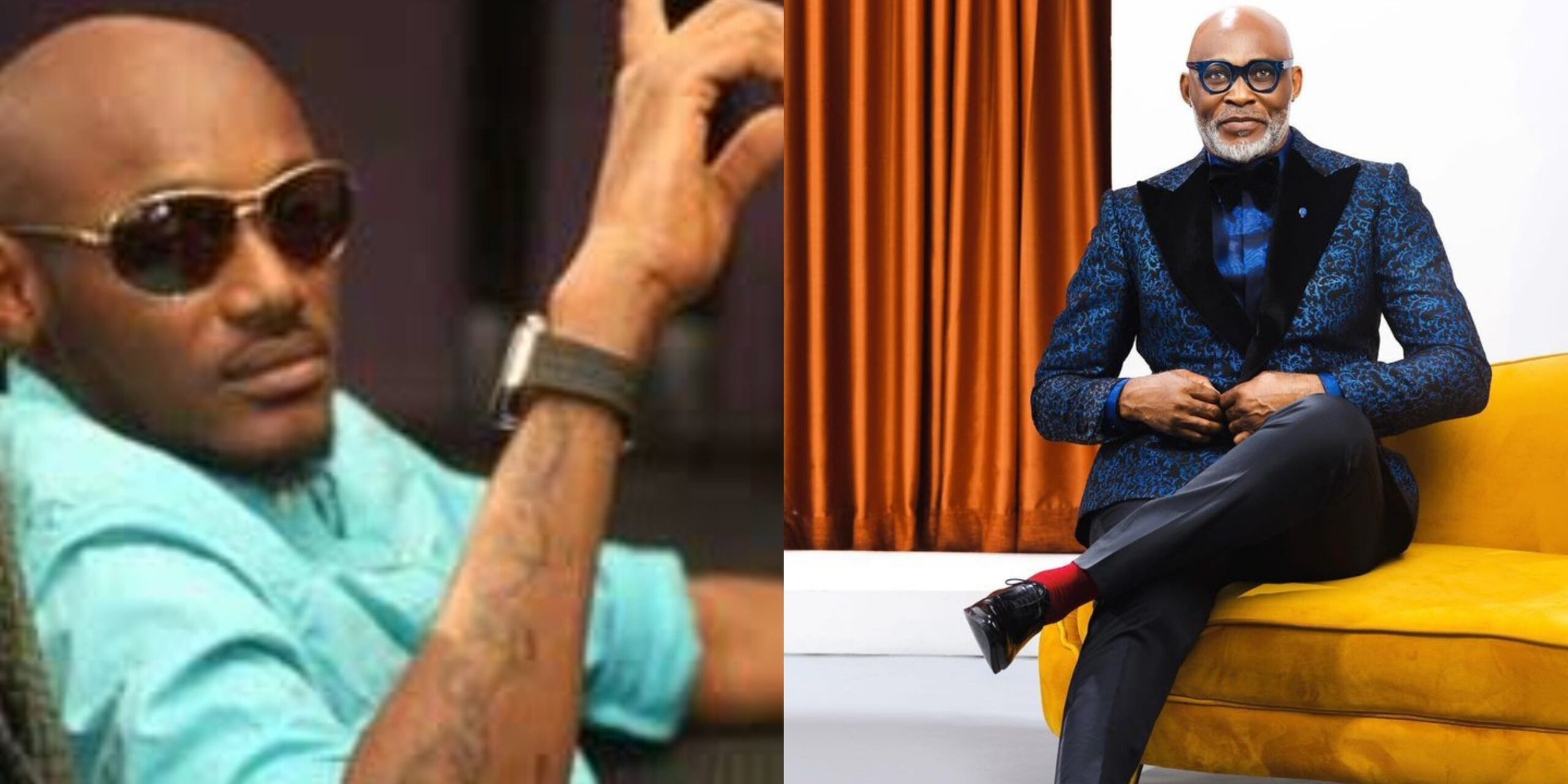 “Tell me who badder” – 2Baba hails legendary Nollywood actor RMD