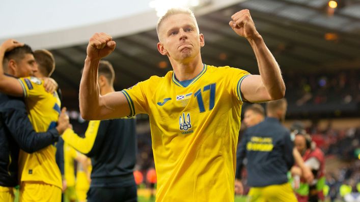 Ukraine star Oleksandr Zinchenko has been in fine form for Arsenal this season