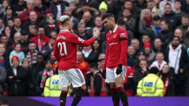 Man United 0-0 Southampton: Casemiro sent off in goalless draw