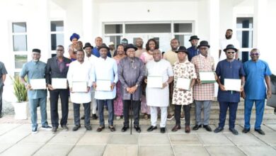 Bayelsa Assembly members-elect pledge support for Diri