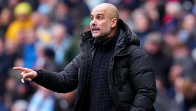 Guardiola claims Arsenal's Premier League title drought is helping them score late goals