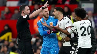 Manchester United 3-1 Fulham: Red Devils through after visitors crumble