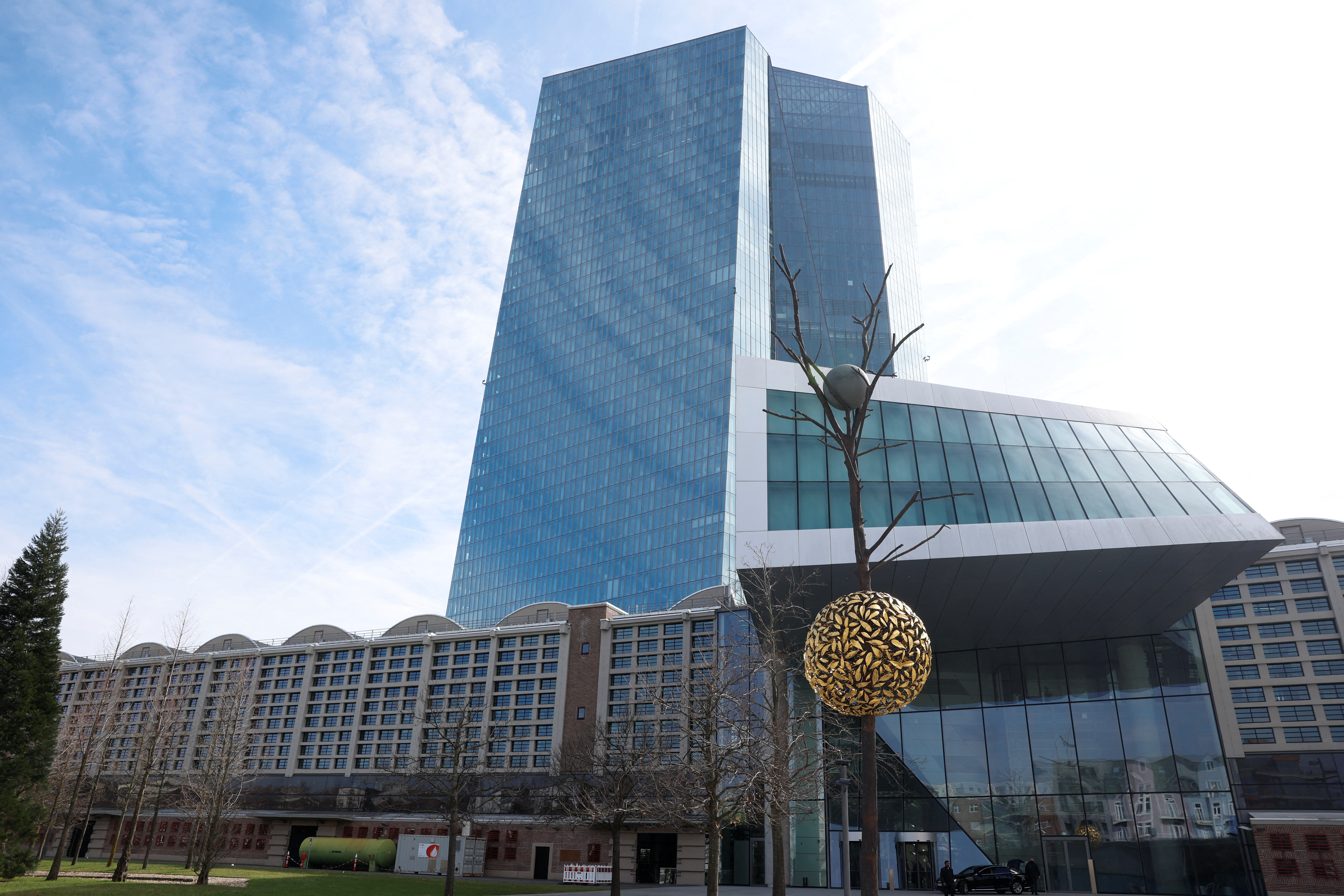 European Central Bank (ECB) headquarters in Frankfurt