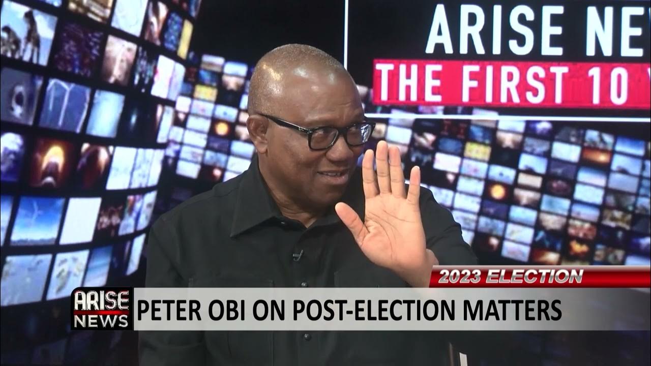 Peter Obi: I’m not Challenging the Outcome of Presidential Election, I’m Challenging the Process