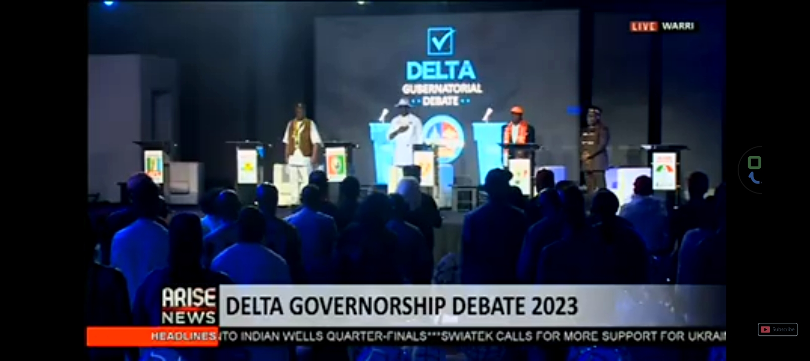 PDP reacts to second invitation for Delta guber candidates to participate in Arise TV debate