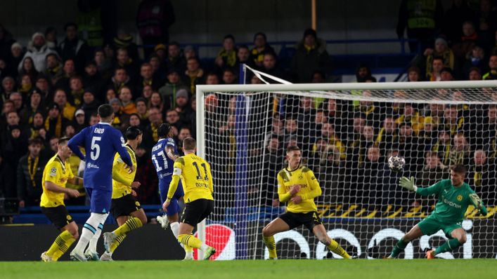 Raheem Sterling found the net at the second attempt in the first half