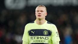 Erling Haaland scored a penalty for Manchester City against Crystal Palace