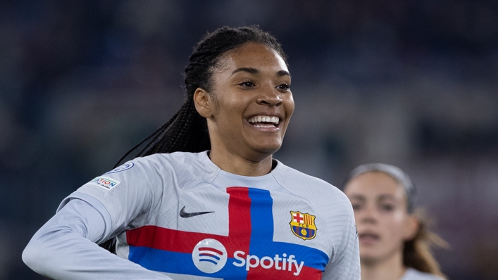 Salma Paralluelo scored against Roma