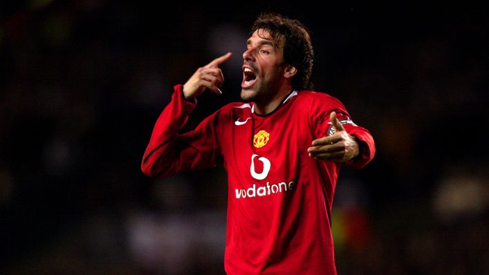 Ruud van Nistelrooy was the Premier League's top scorer in 2002-03