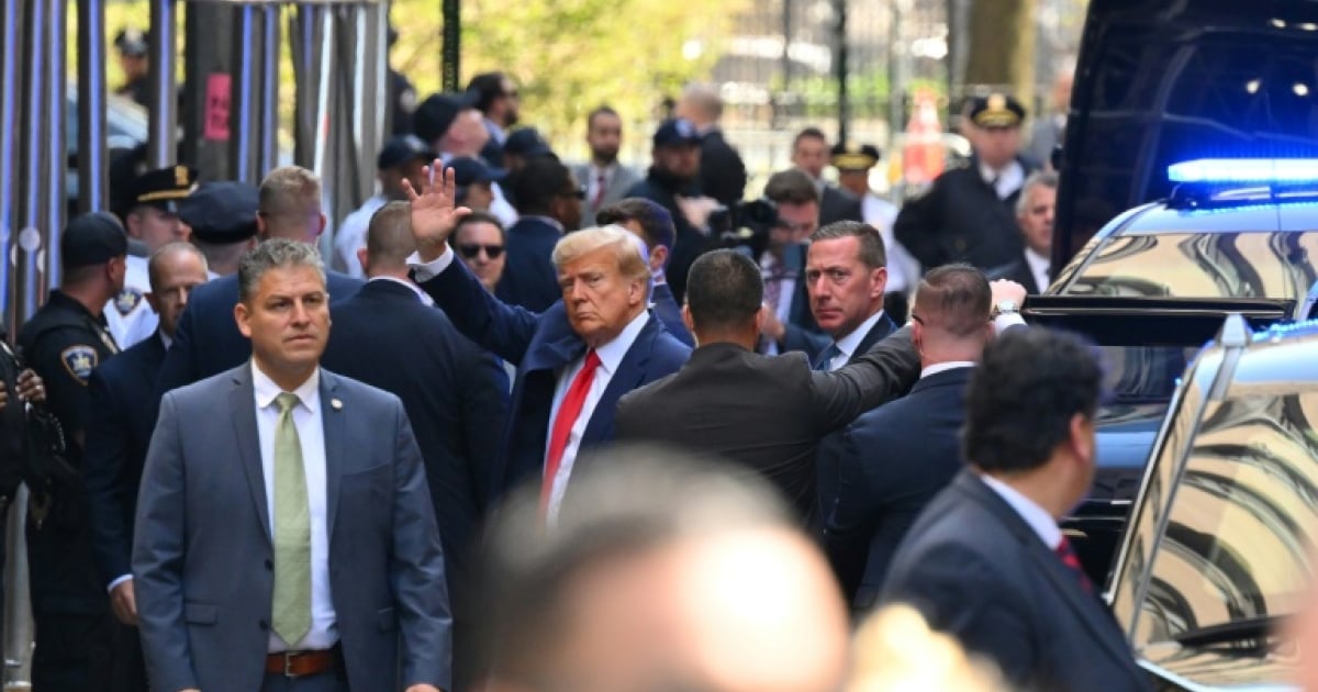 Trump due in court to face historic criminal charges