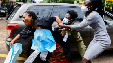 Uganda police arrest 11 female lawmakers during protest