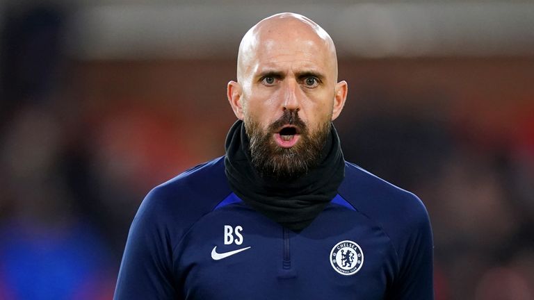 Bruno Saltor has been appointed as Chelsea's interim coach