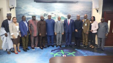 Gen. Ndiomu Visits NIMASA DG, Seeks Opportunities For Youths In Maritime Industry