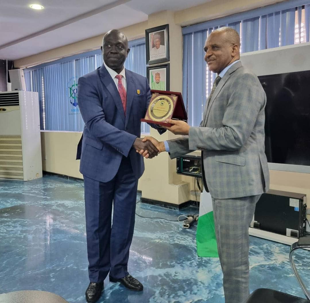 Gen. Ndiomu Visits NIMASA DG, Seeks Opportunities For Youths In Maritime Industry